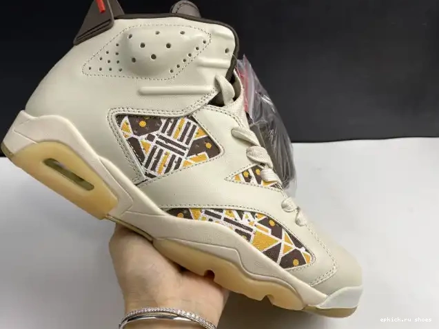 Cheap Jordan Sail (2020) Retro Quai54 AIR Brown 6 CZ4152-100 0619